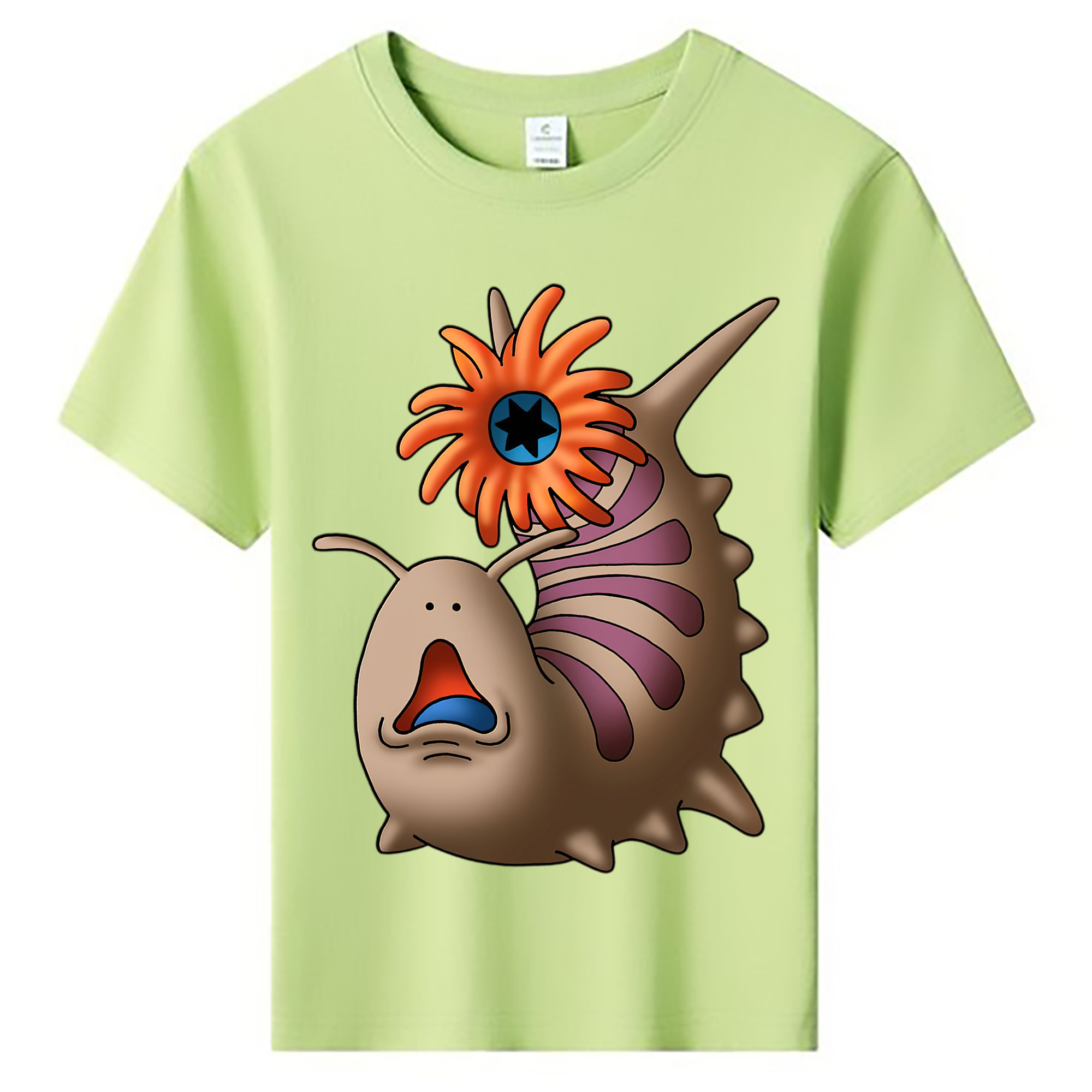 （画像用） ドラゴンクエスト Doragon Kuesuto Dragon Quest 綿100％キッズTシャツ（フロントプリント）